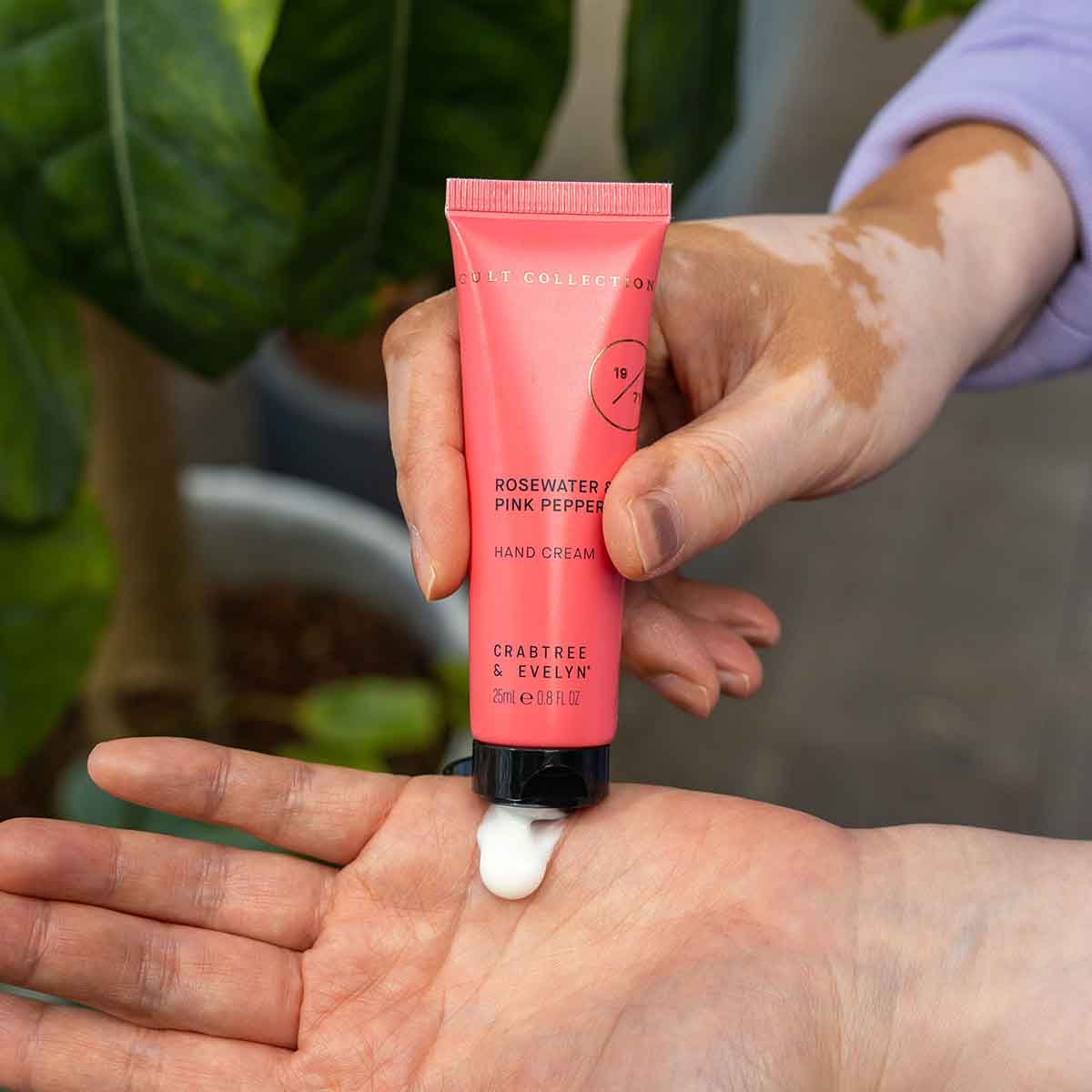 Rosewater & Pink Peppercorn Hand Cream - 25ml - Image 3