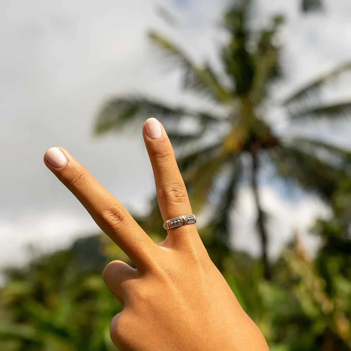 Hand Crafted Silver Ring - Image 2
