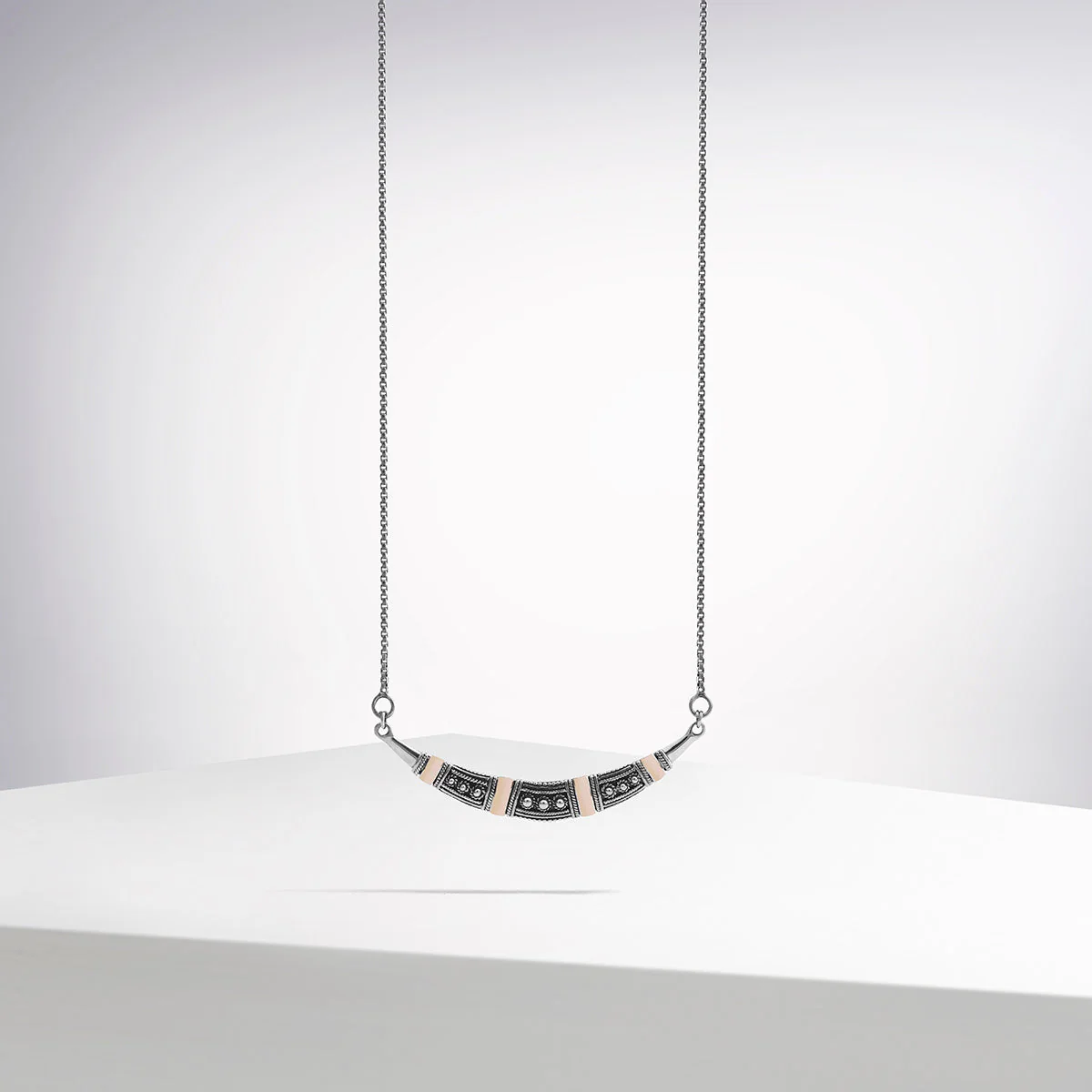 Hand Crafted Silver Necklace