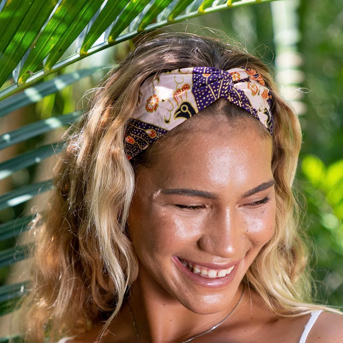 Printed Knot Hairband - Image 4